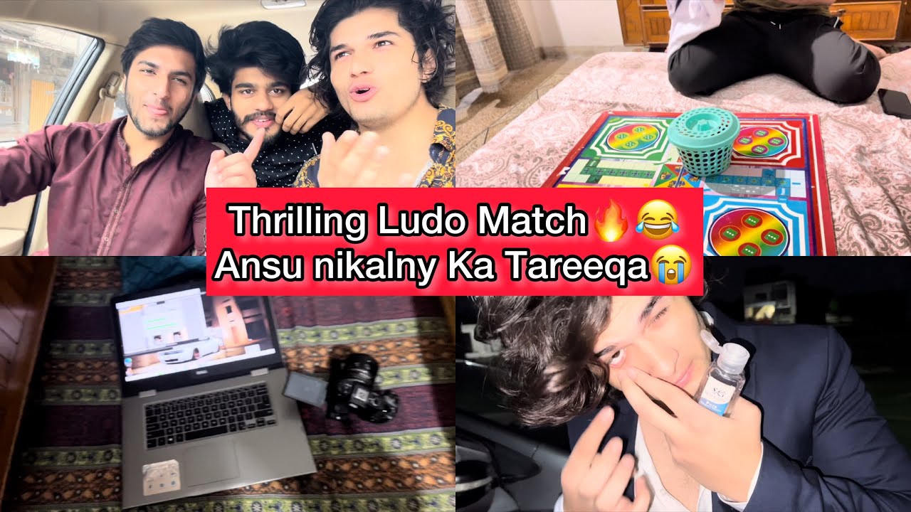 Ludo Jeetny ki Khushi Ma Laptop Toot Gya😰😂| 2v2 Ludo | Hassan Abid | Saim Rajput | Haydar malik