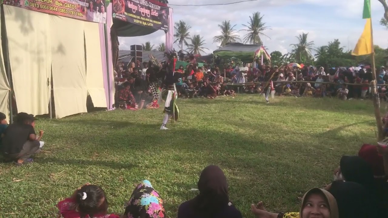 Jorongan paling terpanas di lapangan gumukmas! Wahyu Tanjung Seto pagelaran pringsewu lampung