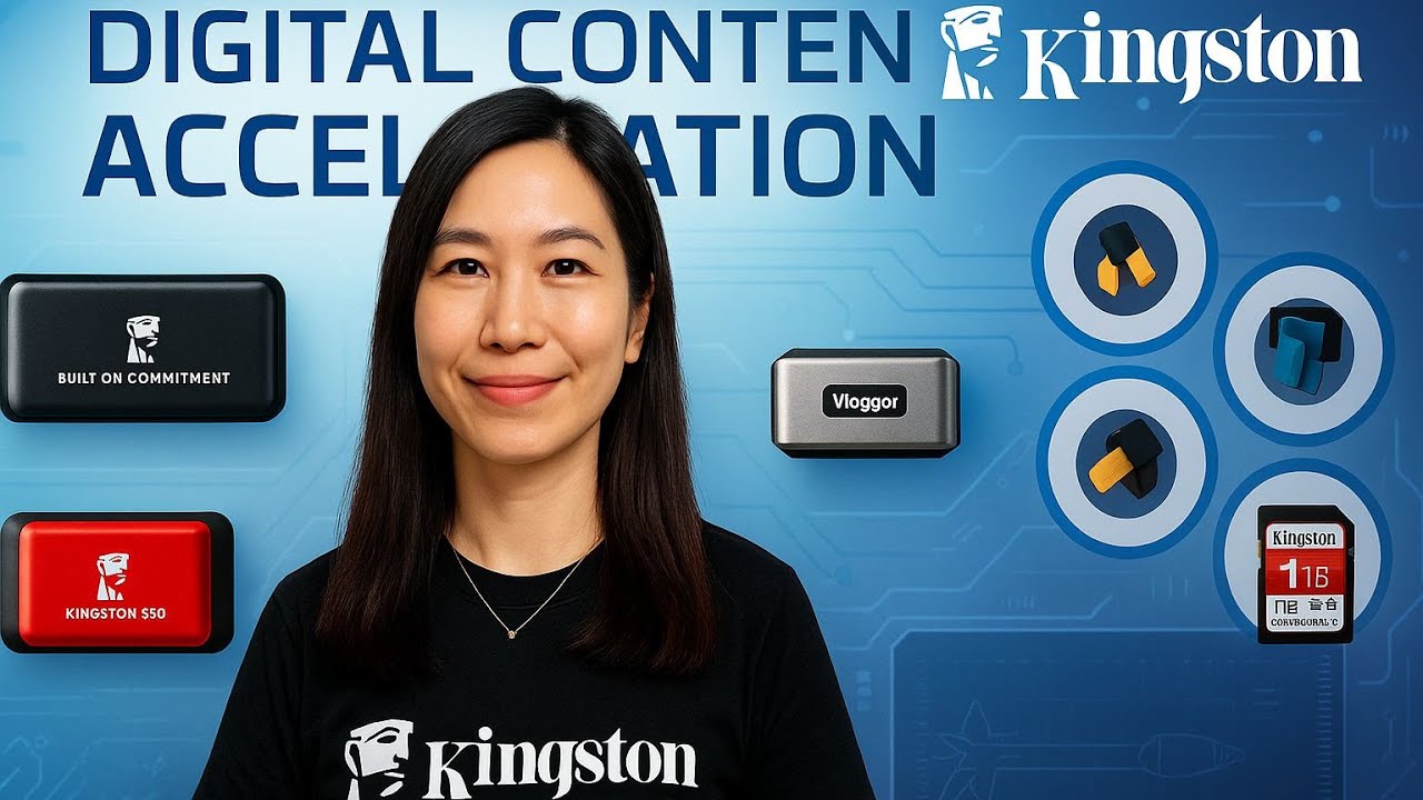 Kingston Creators Lab: XS2000 Rare Rex SSD, DataTraveler Exodia S, Canvas React Plus SD cards