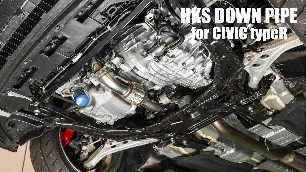 HONDA CIVIC TYPE-R FK8 2017  HKS DOWN PIPE