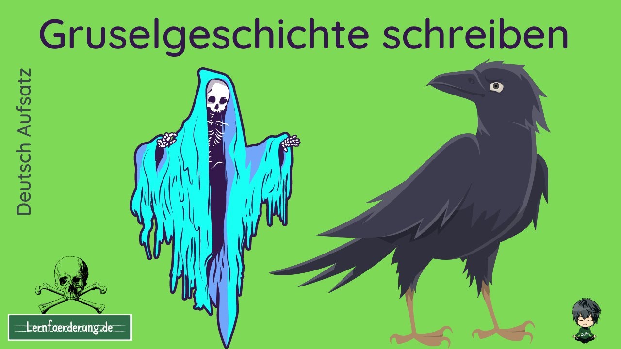 ✅ Gruselgeschichte schreiben | Aufsatz | Beispiel  Vorlage | Tipps