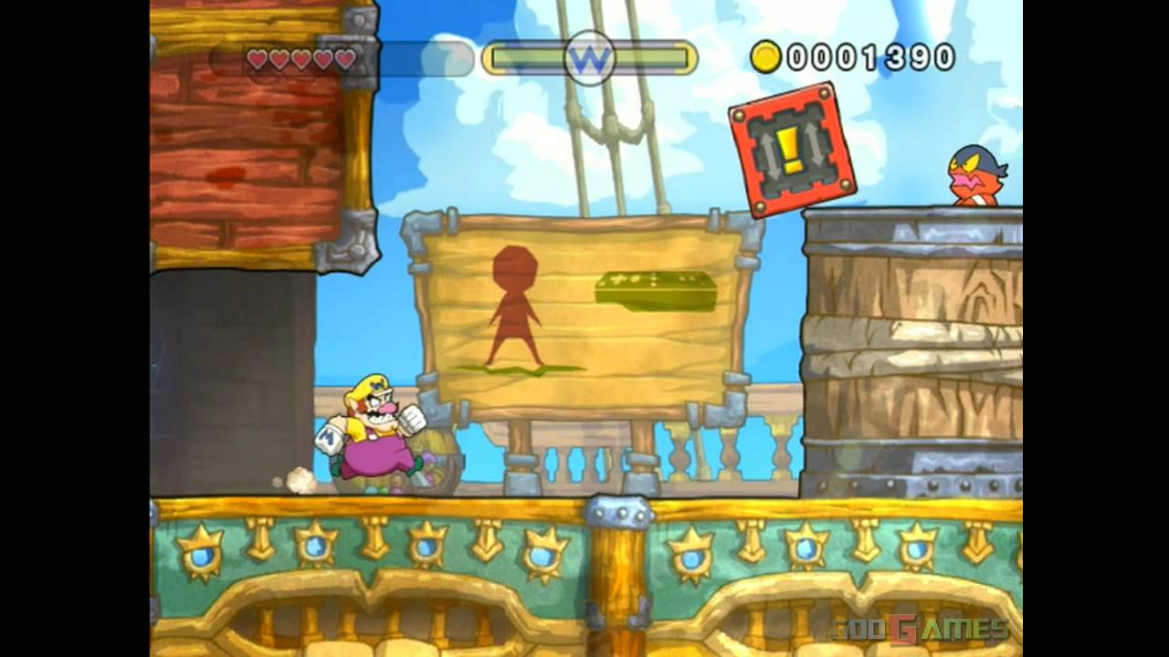 Wario Land Shake It! - Gameplay Wii (Original Wii)