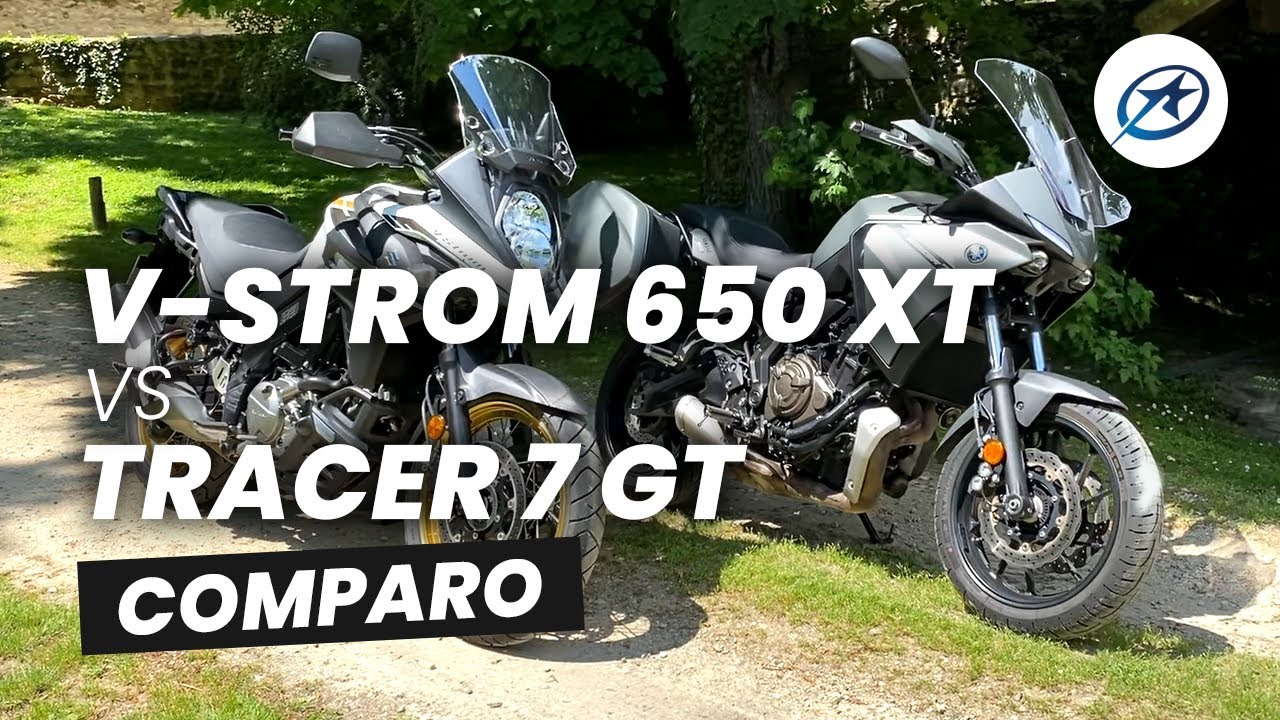 Essai Comparatif Suzuki V-Strom 650 XT VS Yamaha Tracer 7 GT (2021)