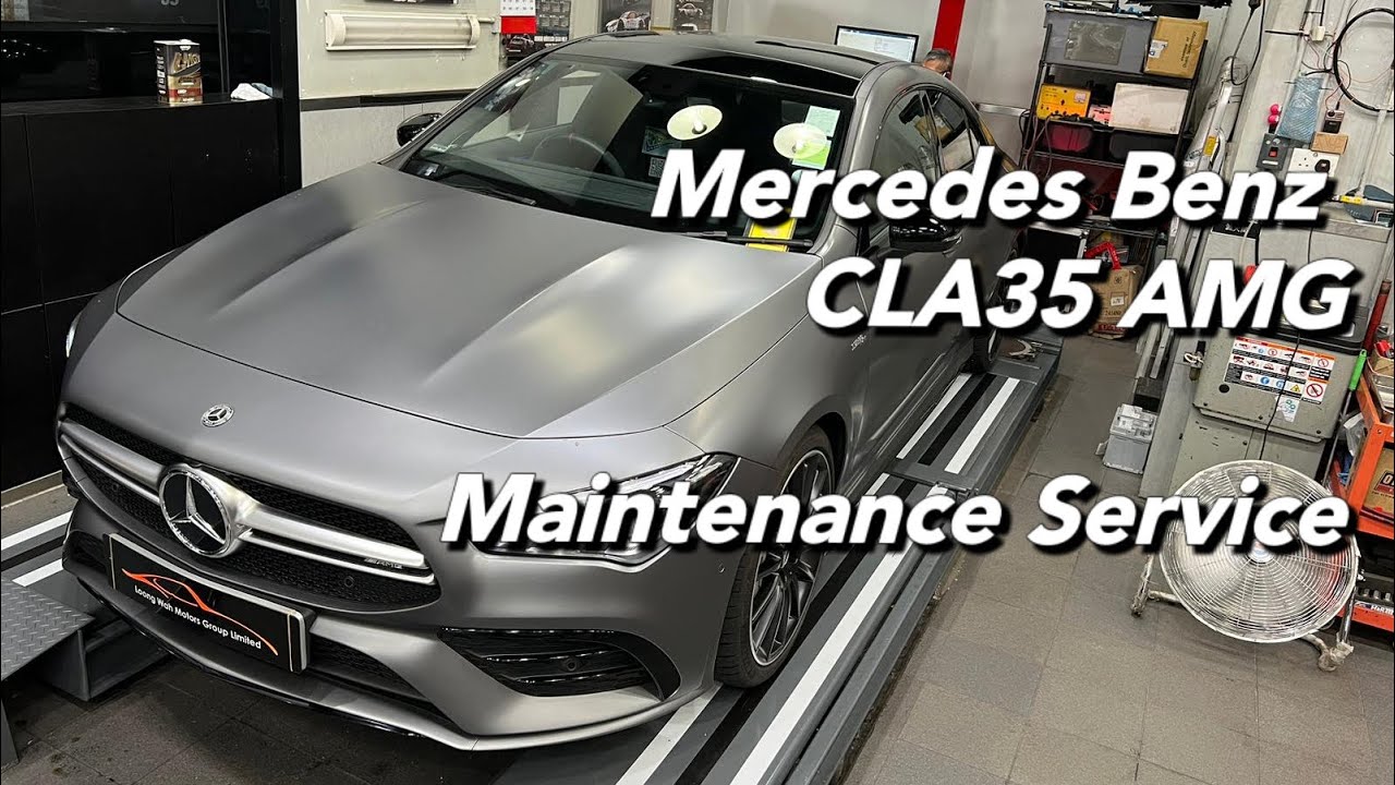 Mercedes Benz CLA35 AMG Maintenance Service