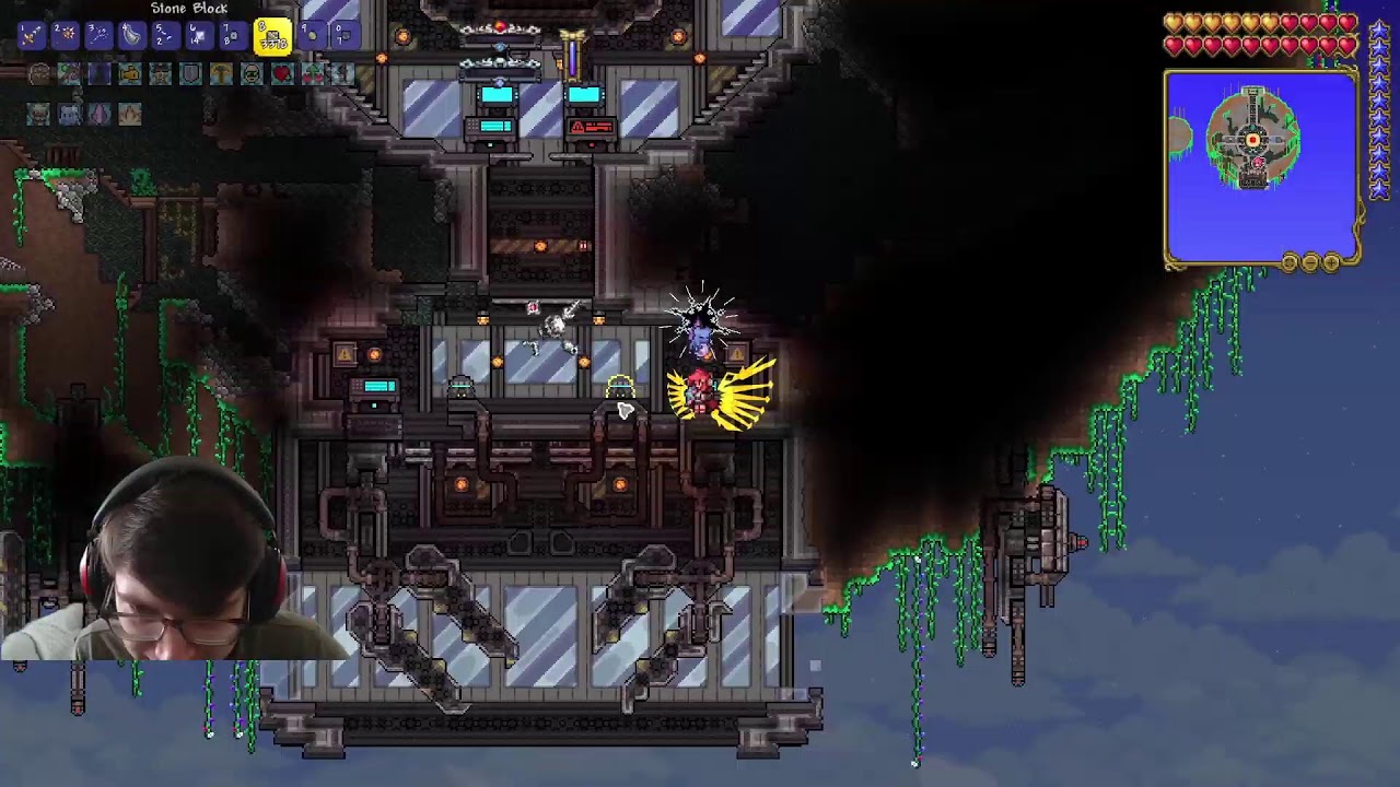 HARDMODE calamity mod | with a blind man