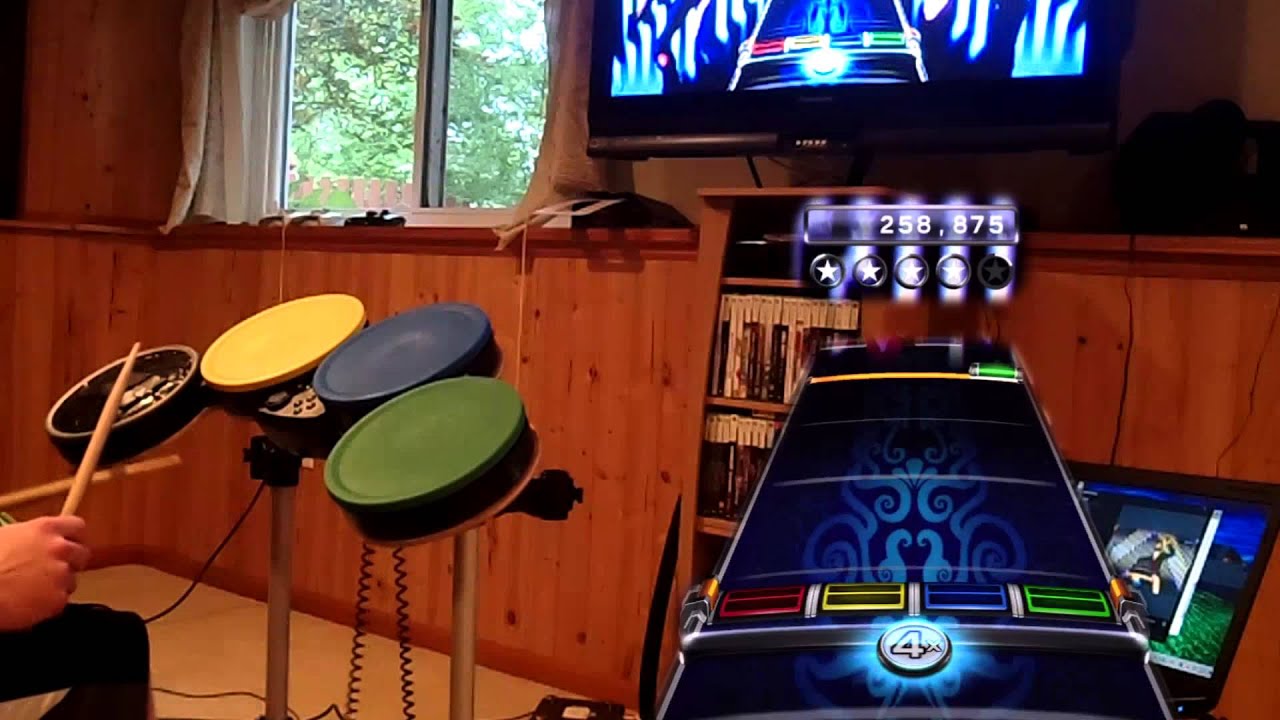 Dragonforce- (2nd Ever) Through the Fire and Flames 100% Drum FC!