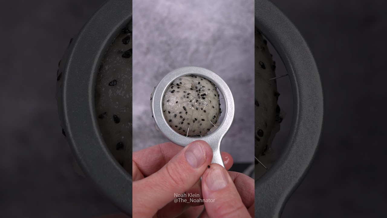 Драконий фрукт против слайсера #asmr #foodie #satisfying