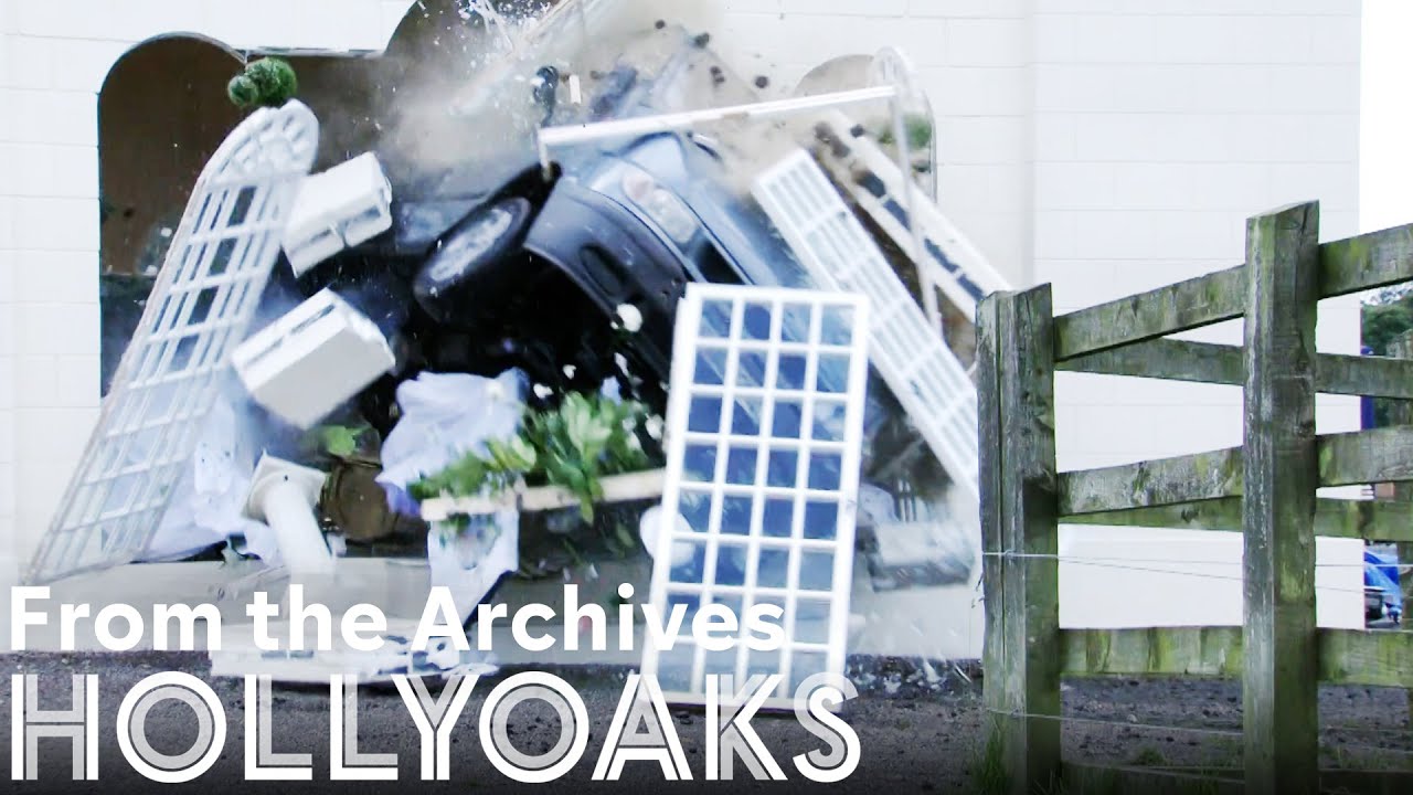 The Minibus Crashes Into the Wedding Venue | Hollyoaks from the Archives