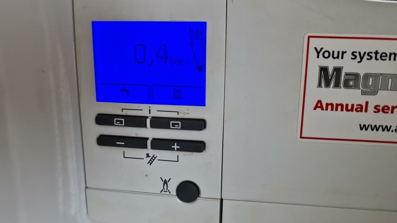 Low pressure on a Vaillant ecotec combination boiler F22 fault code