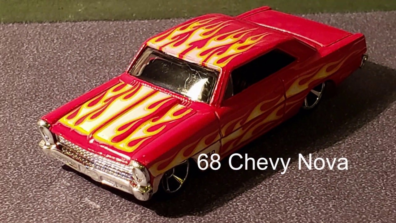 GARY'S HOT WHEELS COLLECTION 68 CHEVY NOVA