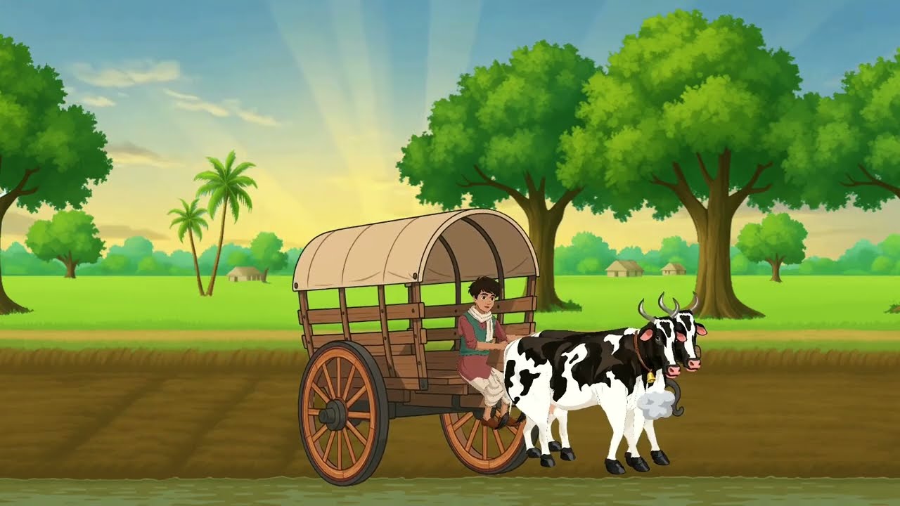 रामु की फूटी किस्मत| Hindi kahani| emotional story|#cartoon #animation 