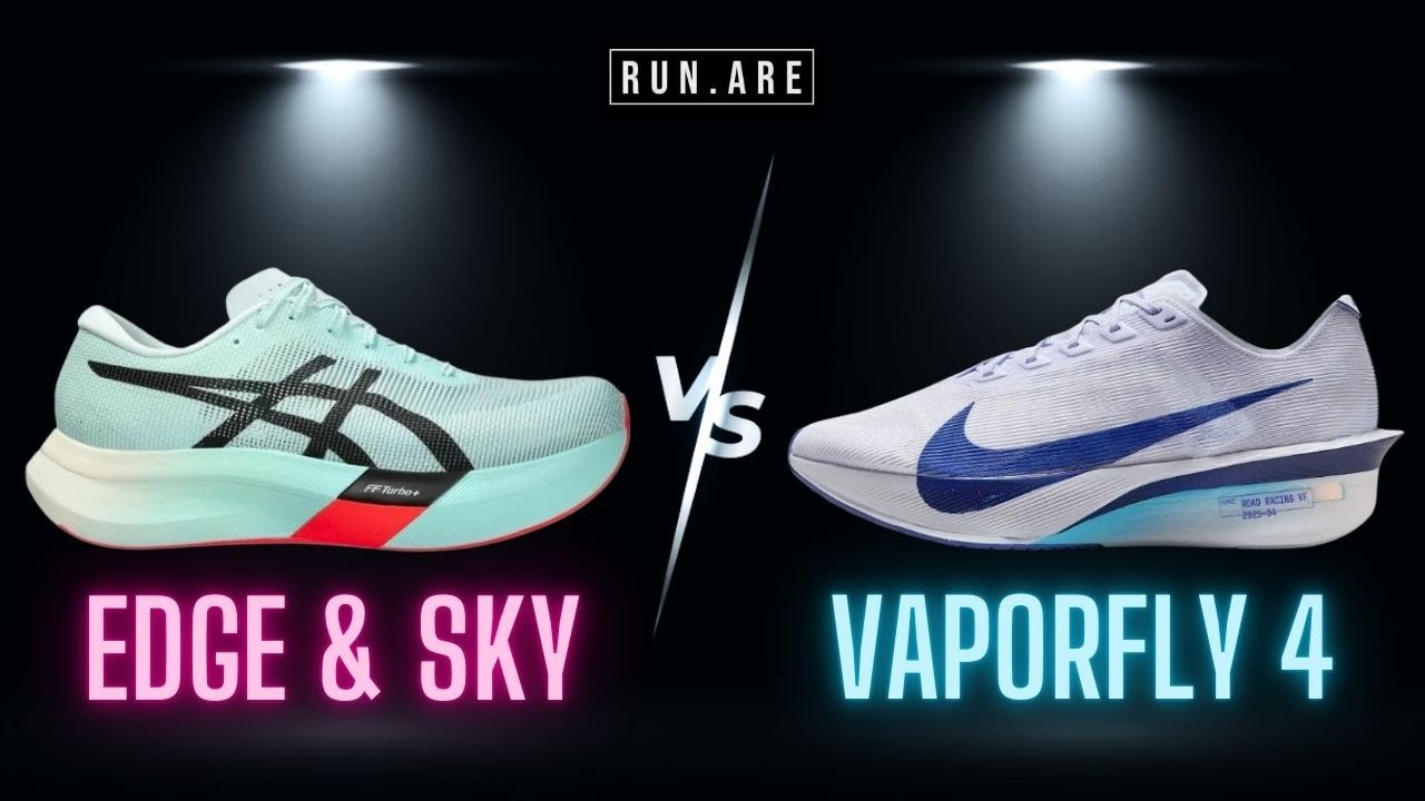 Nike Vaporfly 4 против ASICS Metaspeed Edge Sky Paris