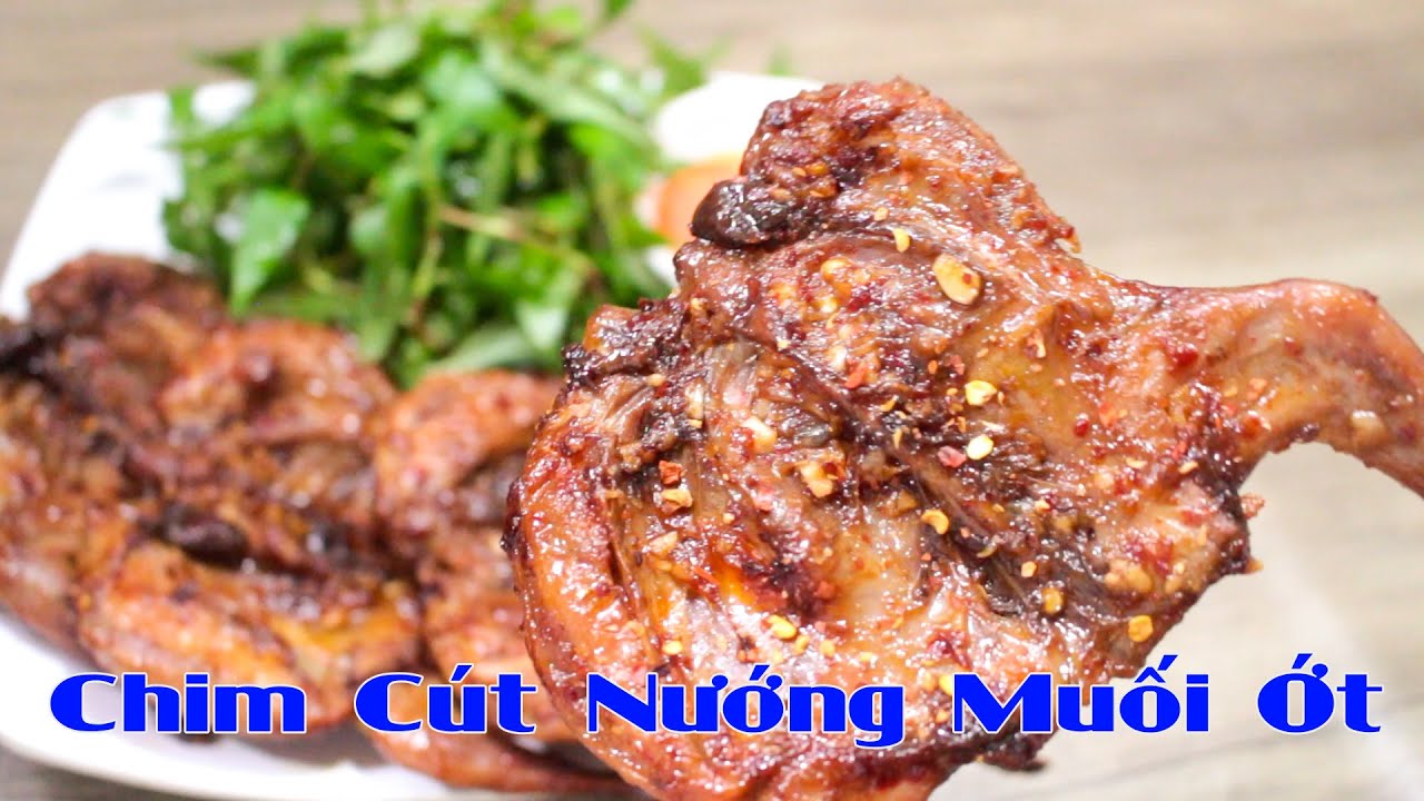 Cuối tuần làm CHIM CÚT NƯỚNG MUỐI ỚT bằng Nồi Chiên Không Dầu cay cay nhâm nhi nha | Zui Vào Bếp