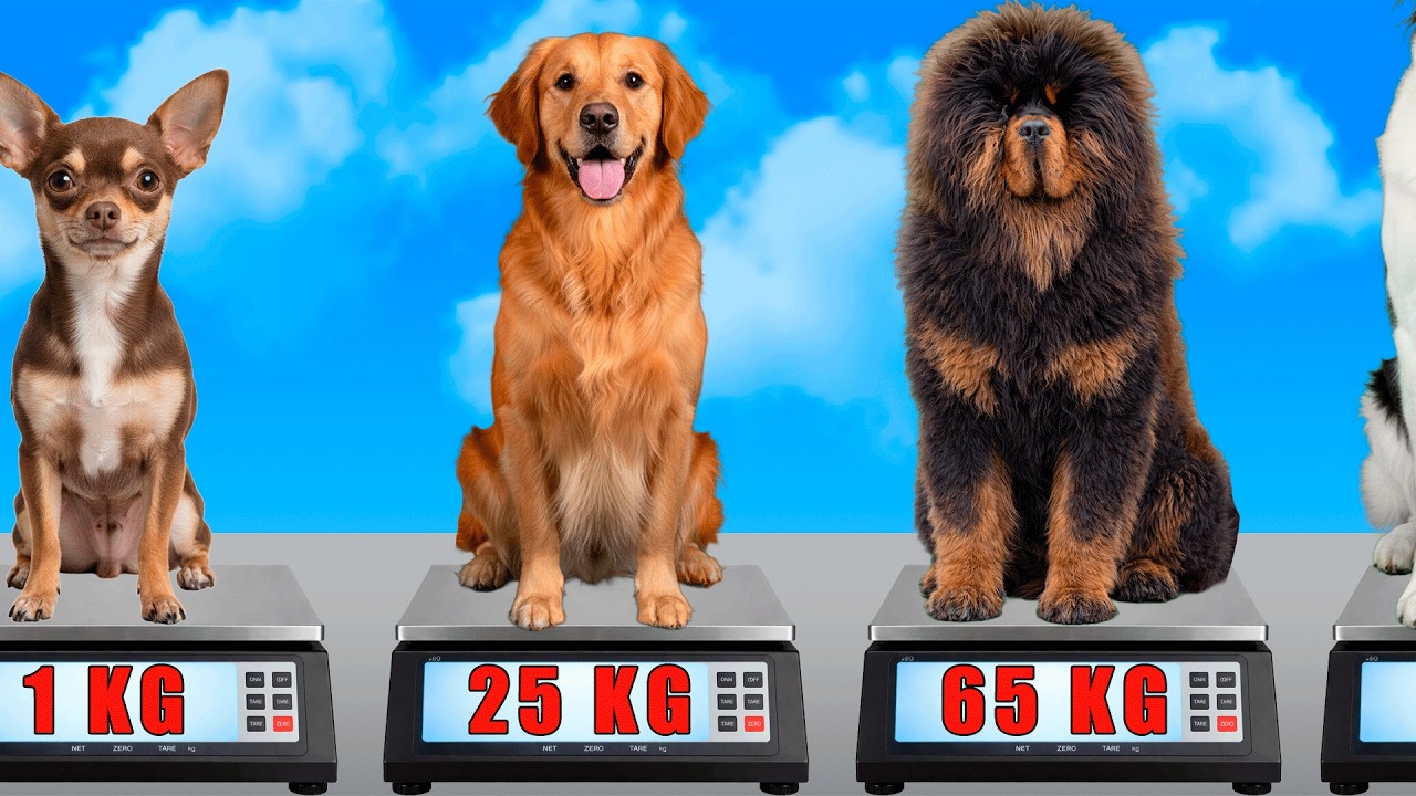 🐶Породы собак по весу – от самых маленьких до самых больших