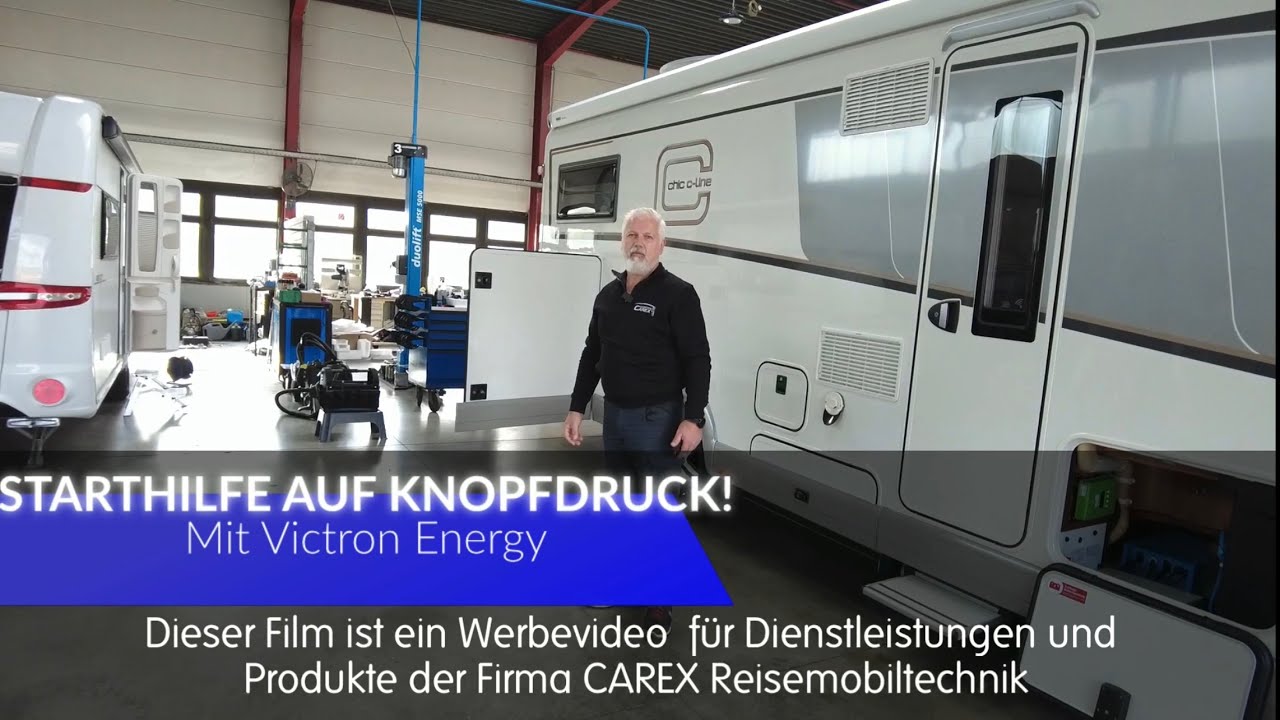 Starthilfe auf Knopfdruck! CAREX Reisemobiltechnik