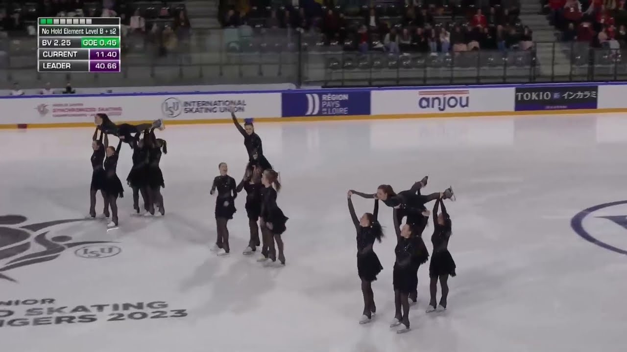 WJSSC2023 Angers Junior FS ICE FIRE POL