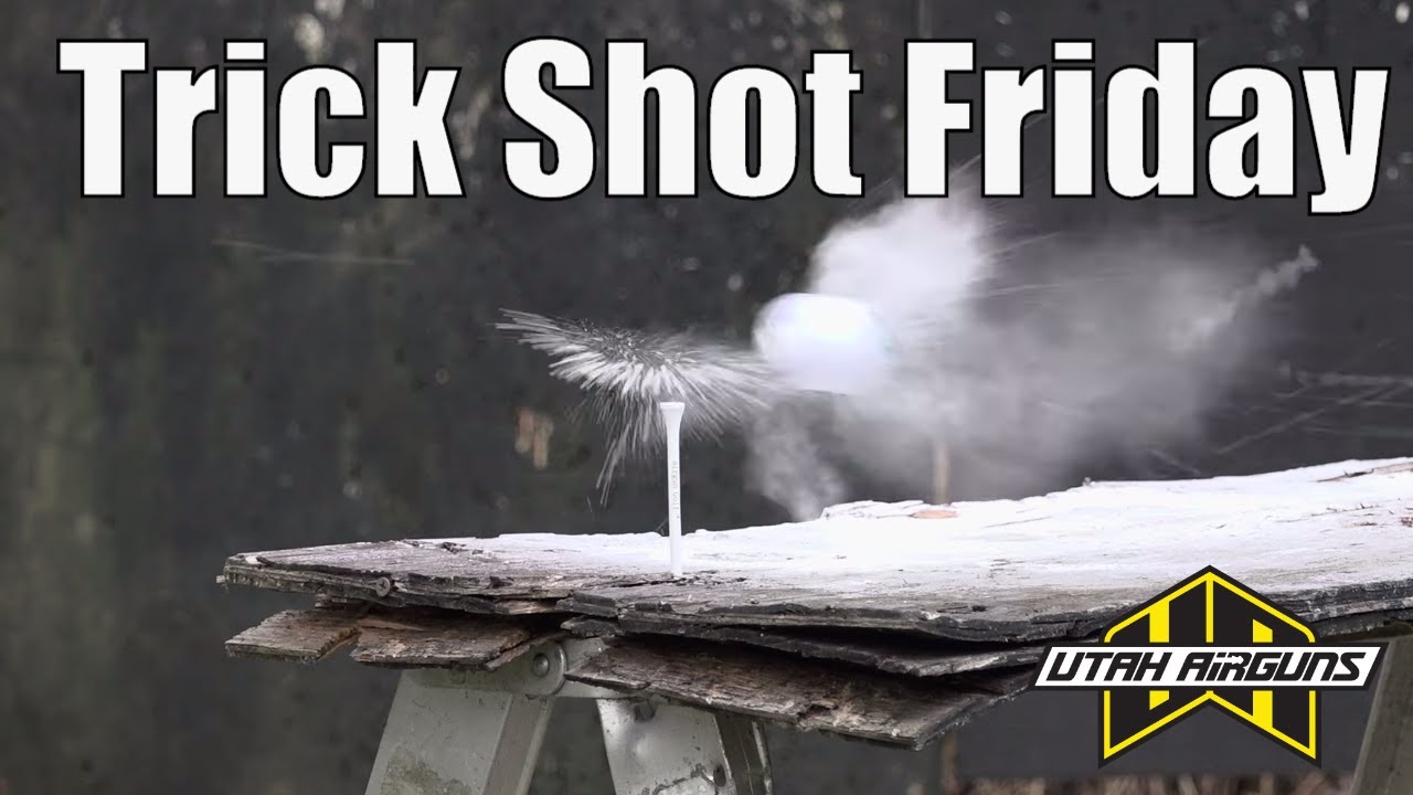 AirMaks CAIMAN X .22 cal // Trick Shot Friday