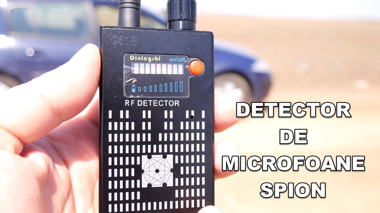 DETECTOR DE MICROFOANE - BUG DETECTOR