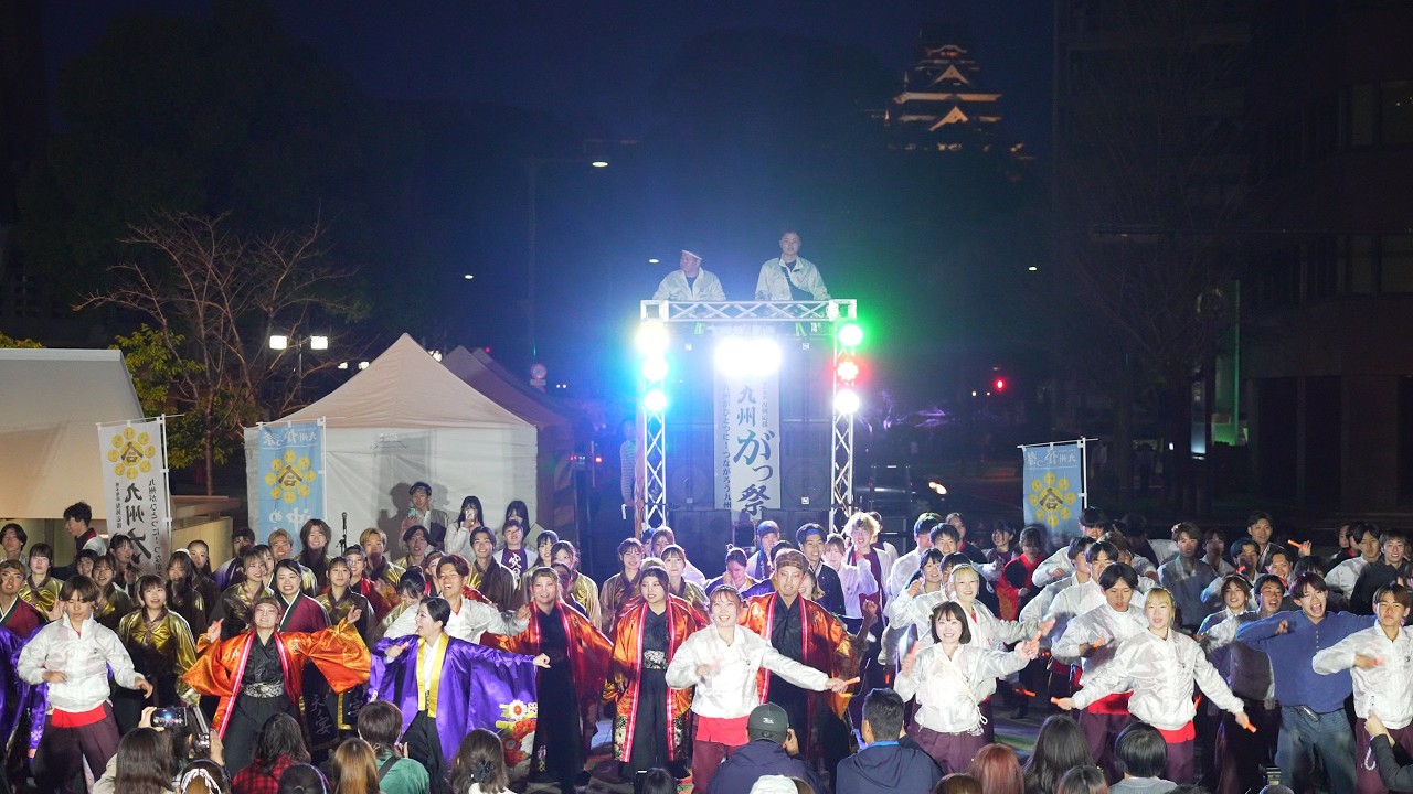 [4K] ラスト総踊り『バッテン』　九州がっ祭 2026 前夜祭