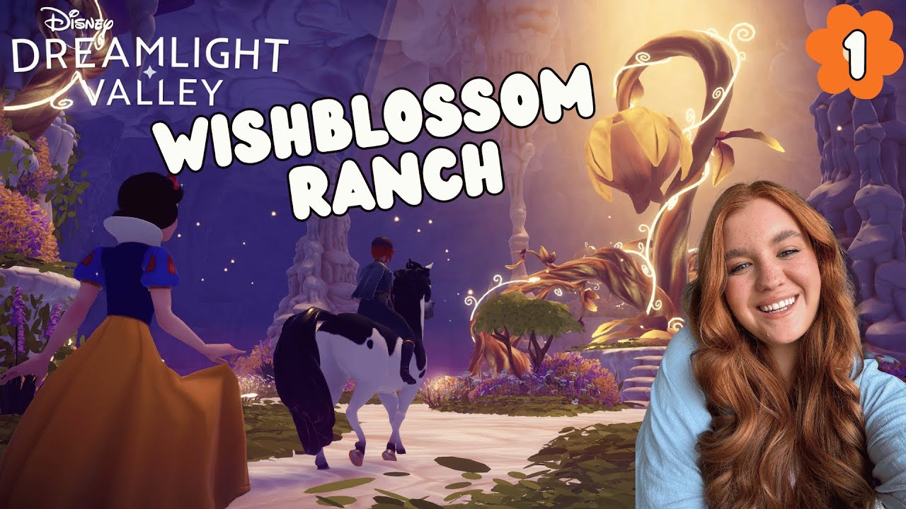 Ein Ticket zur Pferderanch! | Disney Dreamlight Valley Wishblossom Ranch - Part 1