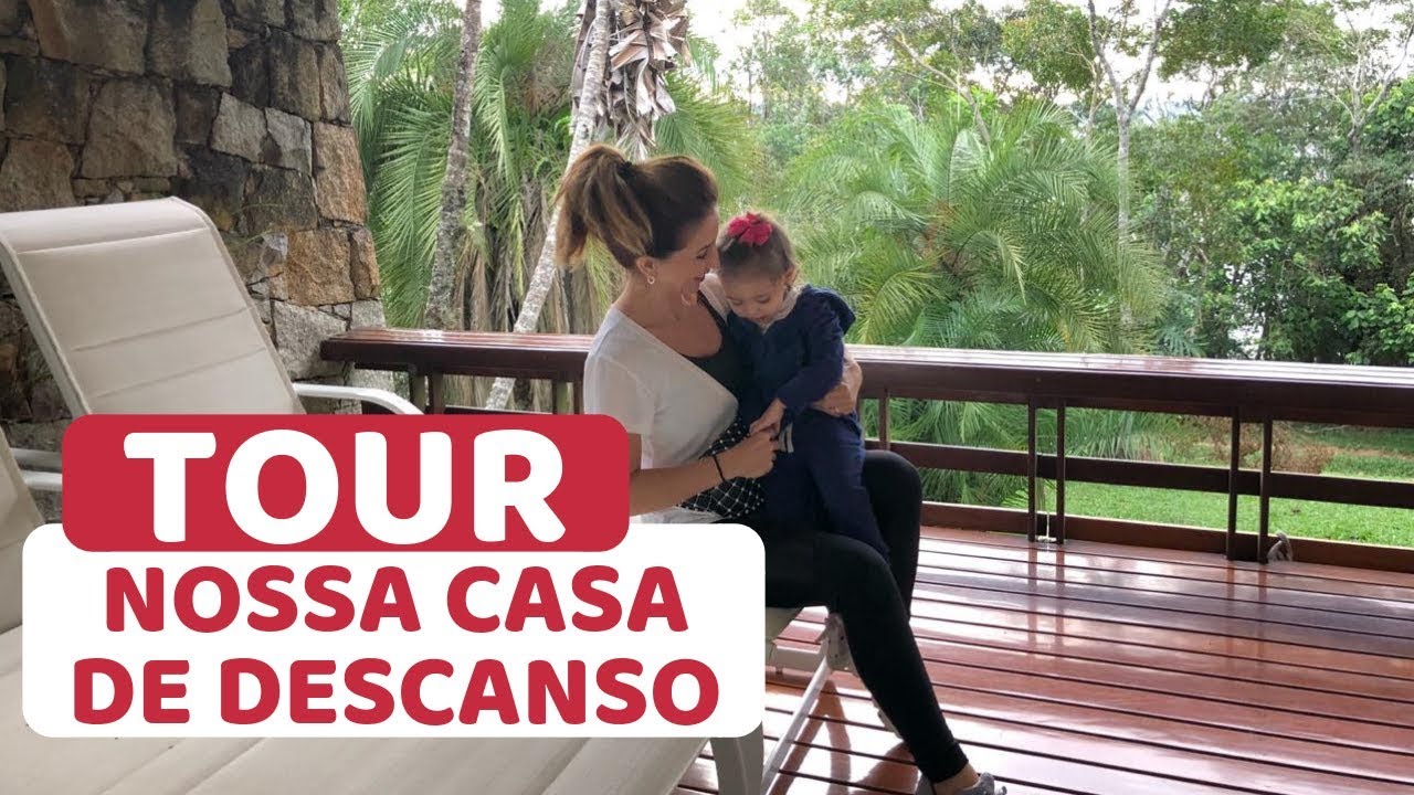 Tour pela nossa CASA DE DESCANSO