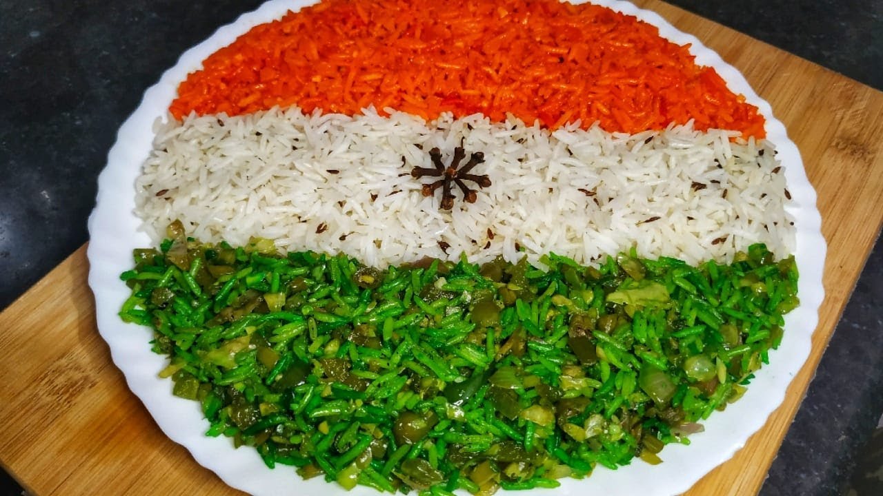 Tri Colour flavoured Rice | Tiranga Pulao Recipe | Tri color rice | Independence Day Special |