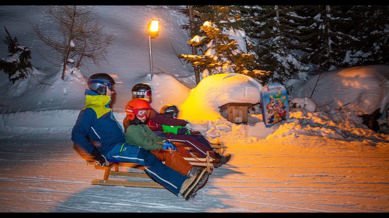 Nachtrodeln am Rittisberg in Ramsau am Dachstein
