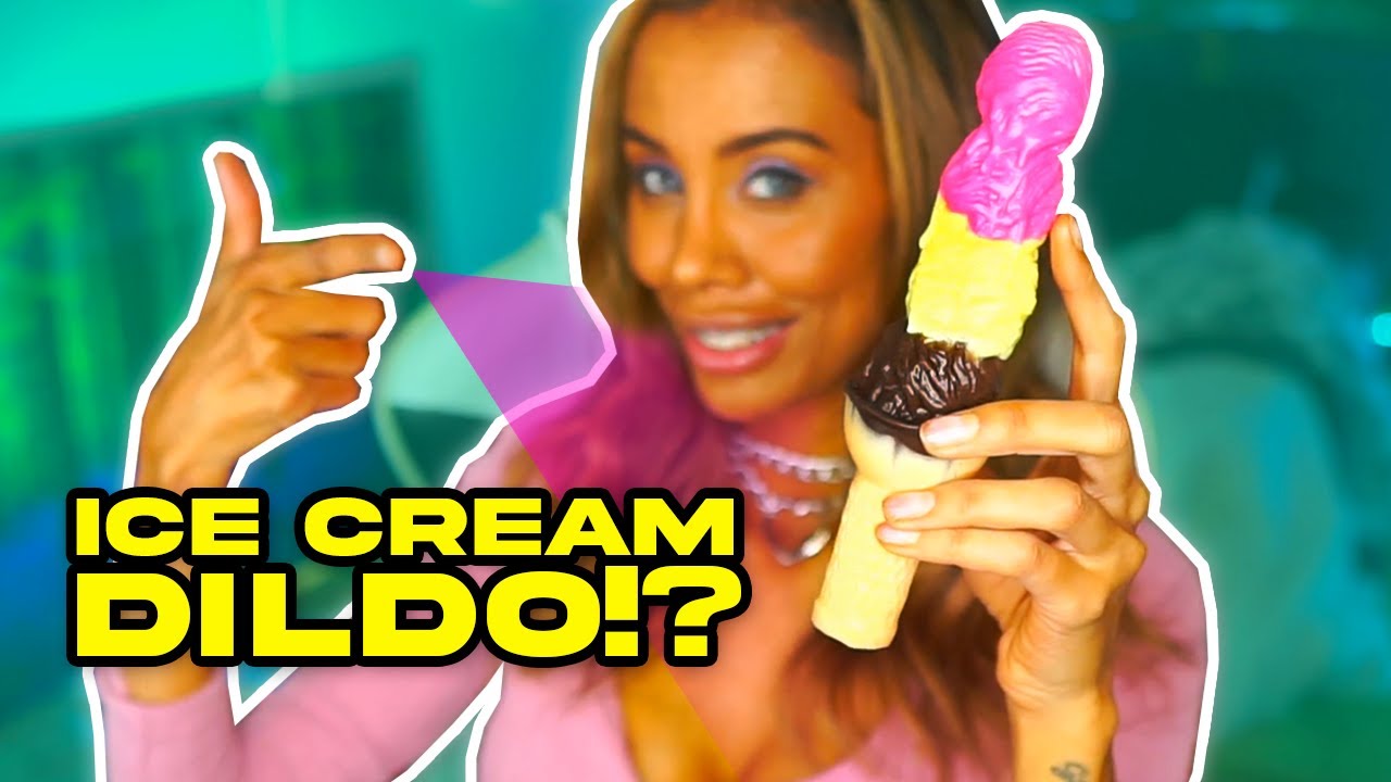 THIS is a DILDO!? Squishy Ice Cream Dildo🍦 Adult Toy Review 🔞  @somethingsquishy103