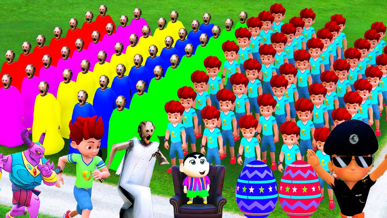 Zombie LITTLE SINGHAM Zombie GRANNY WITH Zombie KICKO Zombie SHINCHAN FOUND IN GTA 5 #5