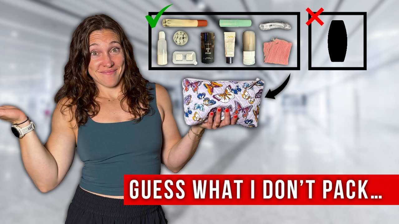 My Minimalist Toiletry Kit (Women&rsquo;s Edition) | Space-Saving Tips