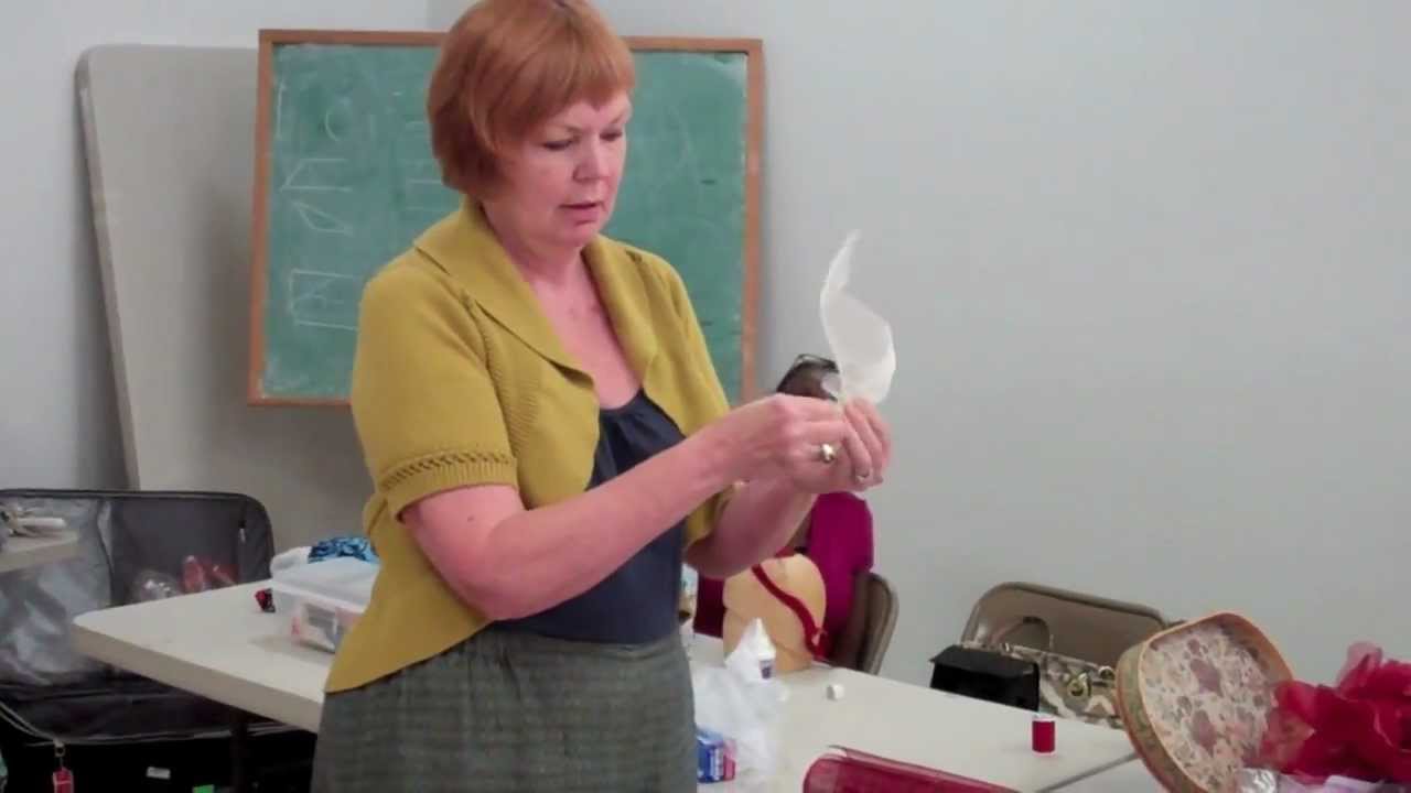 Fascinators: Embellishing with Crin and Sinamay