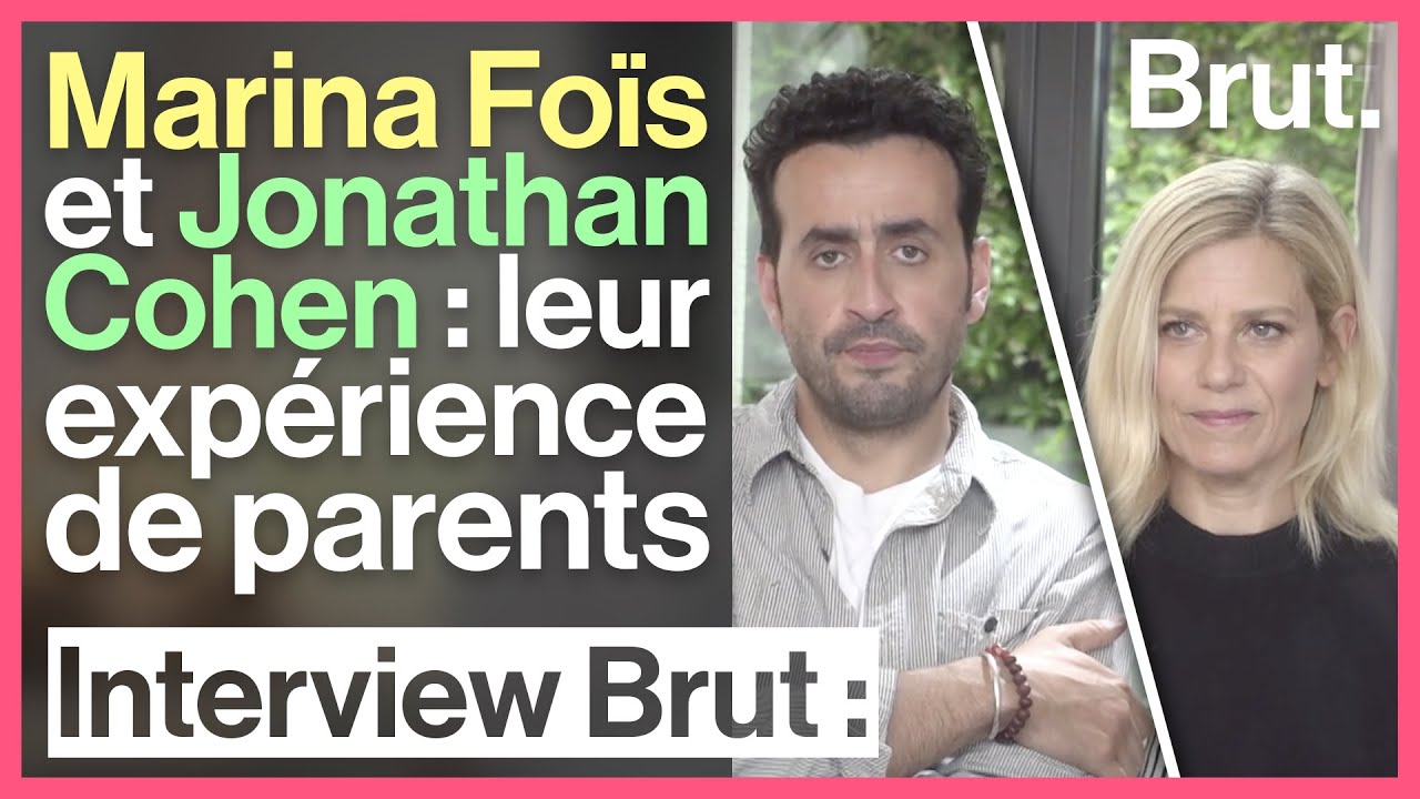 Marina Fo&iuml;s et Jonathan Cohen : leur exp&eacute;rience de parents