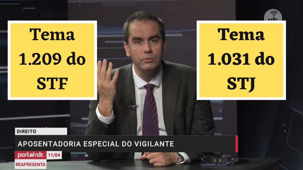 Aposentadoria Especial do Vigilante -Tema 1209 do STF e Tema 1031 do STJ - Entrevista RDC