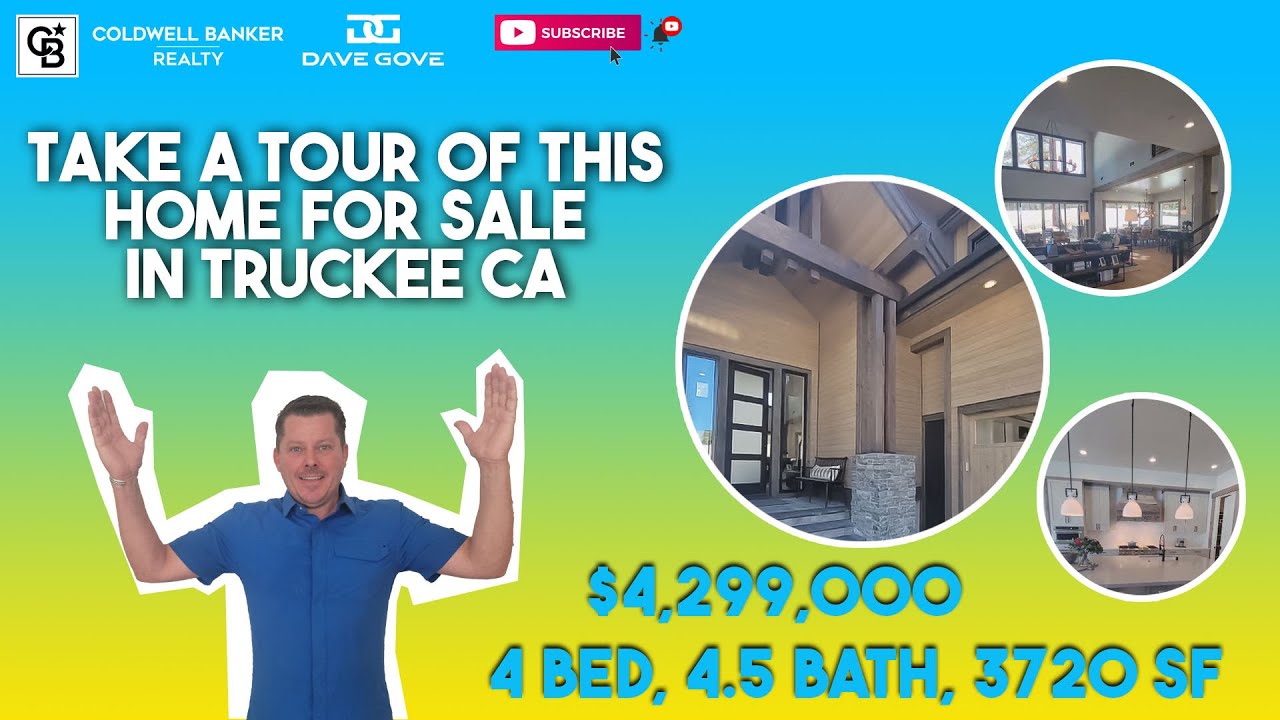 Take a tour of this home for sale in Truckee Ca. | Dave Gove | Living in Truckee-Tahoe