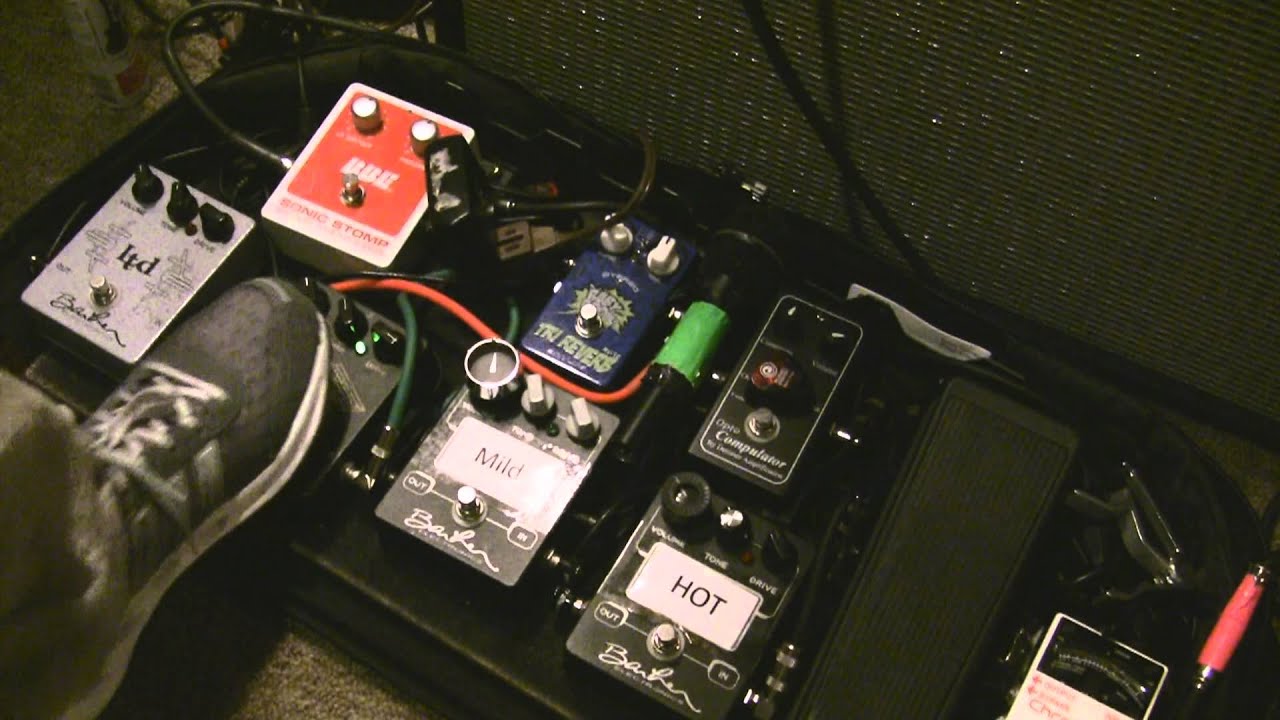 Steve Ronsen demos Barber overdrive shootout. LTDs vs Direct Drives