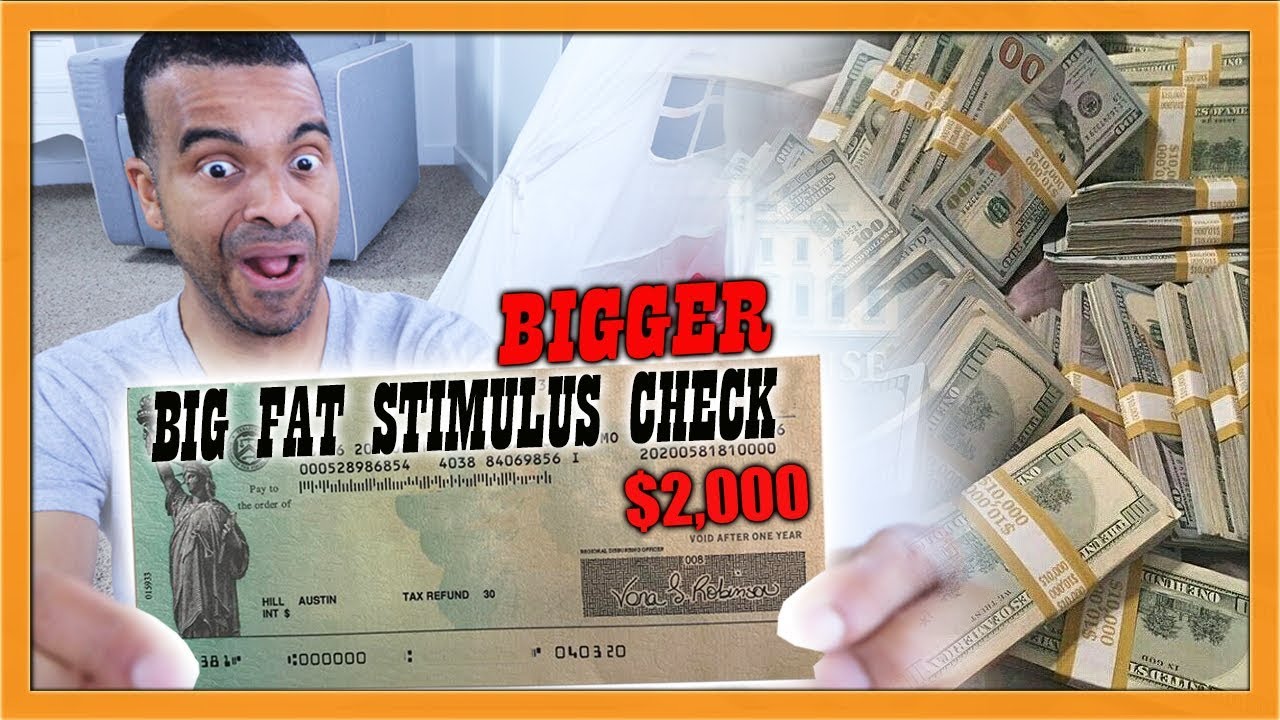 A Second BIGGER Big Fat Stimulus Check of $2,000 per Month?