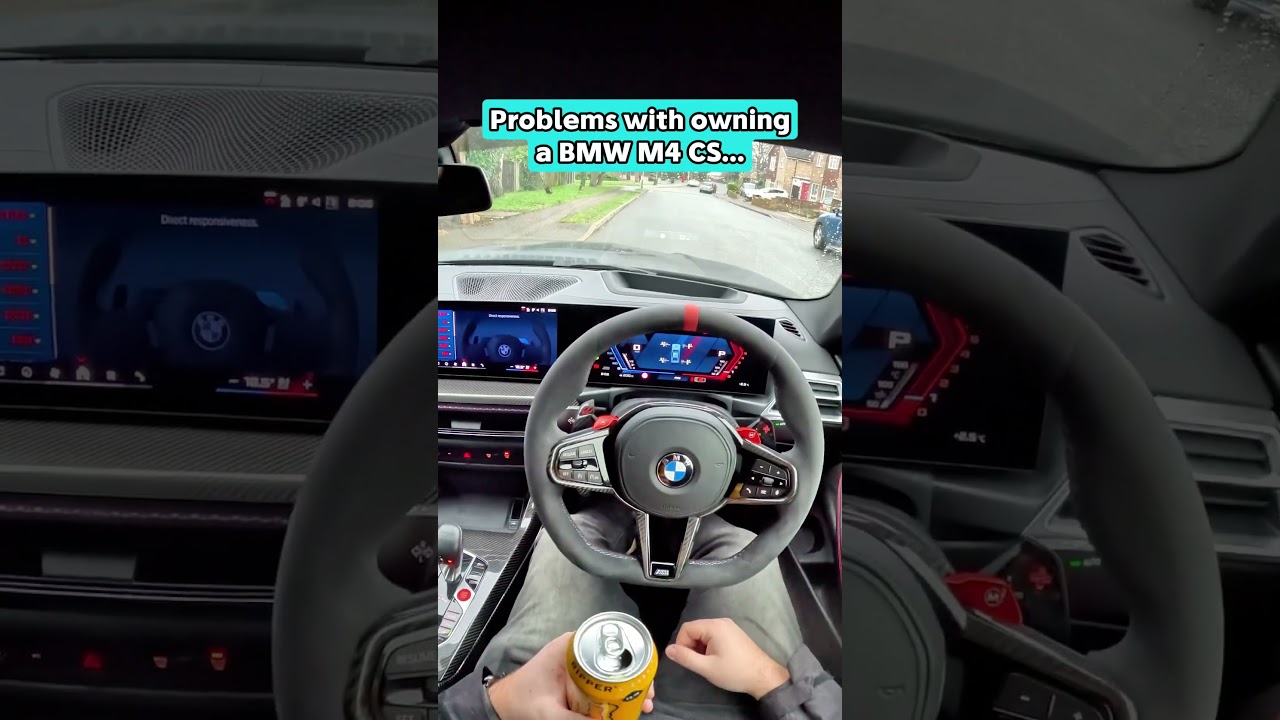 The BMW M4 CS, fast but not so practical&hellip;