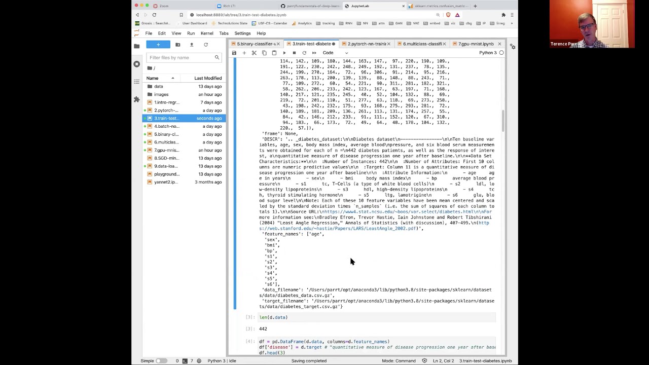 Section 7: Notebook - train vs validation sets (Fundamentals of Deep Learning)