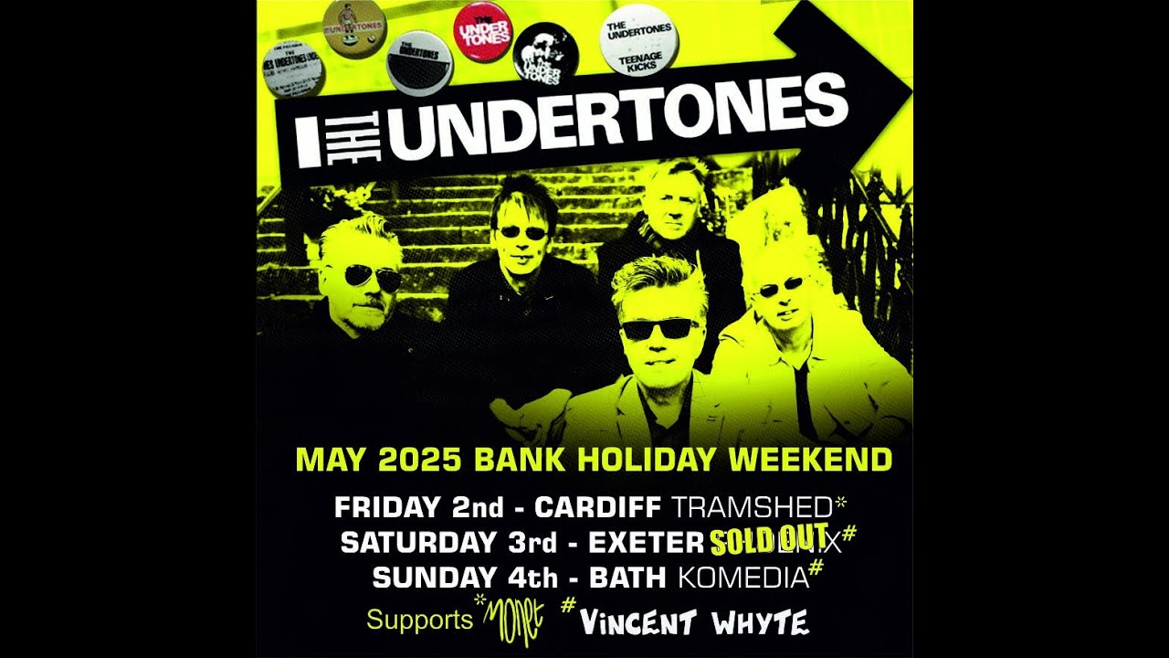 The Undertones Live at Exeter Phoenix Full Show 03.05.2025