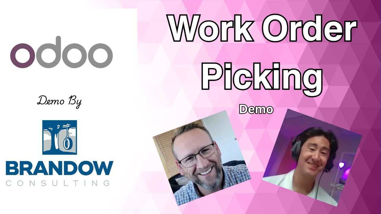 Odoo Work Order Picking Demo
