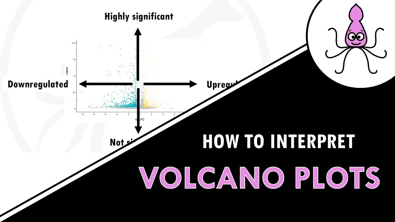 Volcano plots explained | How to interpret a volcano plot for DGE