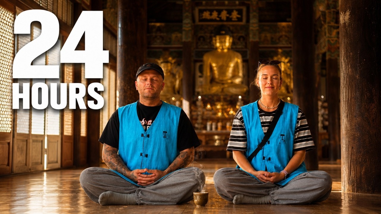 We Lived Like Monks in South Korea 🇰🇷 (Would You Try It?)