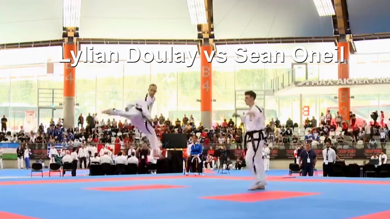 Lylian Doulay (FRANCE) vs Sean Oneil (CANADA) - 4th Dan Patterns