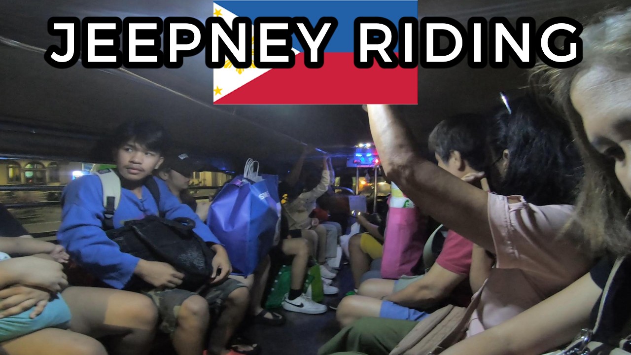 Jeepneys in Taytay, Rizal province🔴 [4k]
