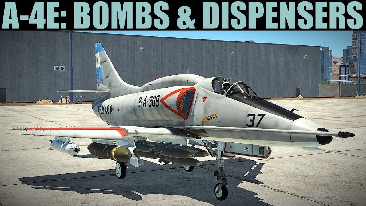 A-4E Skyhawk: Учебное пособие по бомбам и сбрасывателям | DCS WORLD