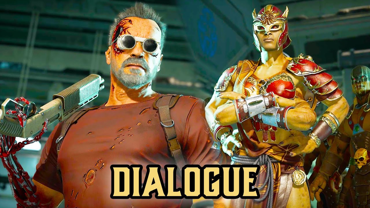 4 ARMS TERMINATOR A MOVIE I WOULD WATCH DIALOGUE - MORTAL KOMBAT 11 ULTIMATE VERSION