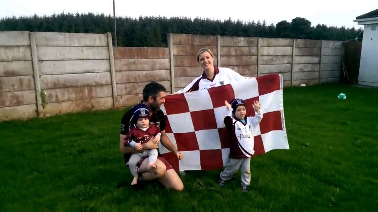 Daingean GAA 125 Year Anniversary Kids With Colours