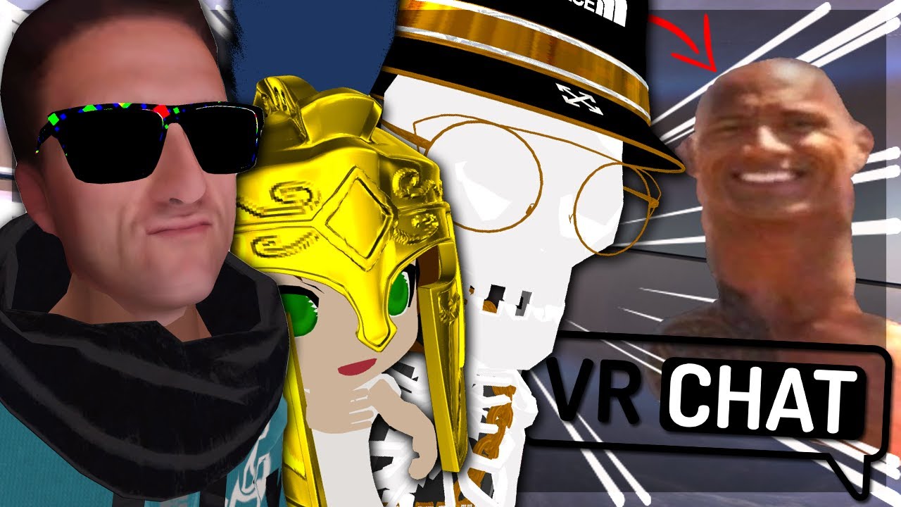 [VRChat] DWAYNE THE WHAT JOHNSON?! | All New MEME AVATARS + Animations!