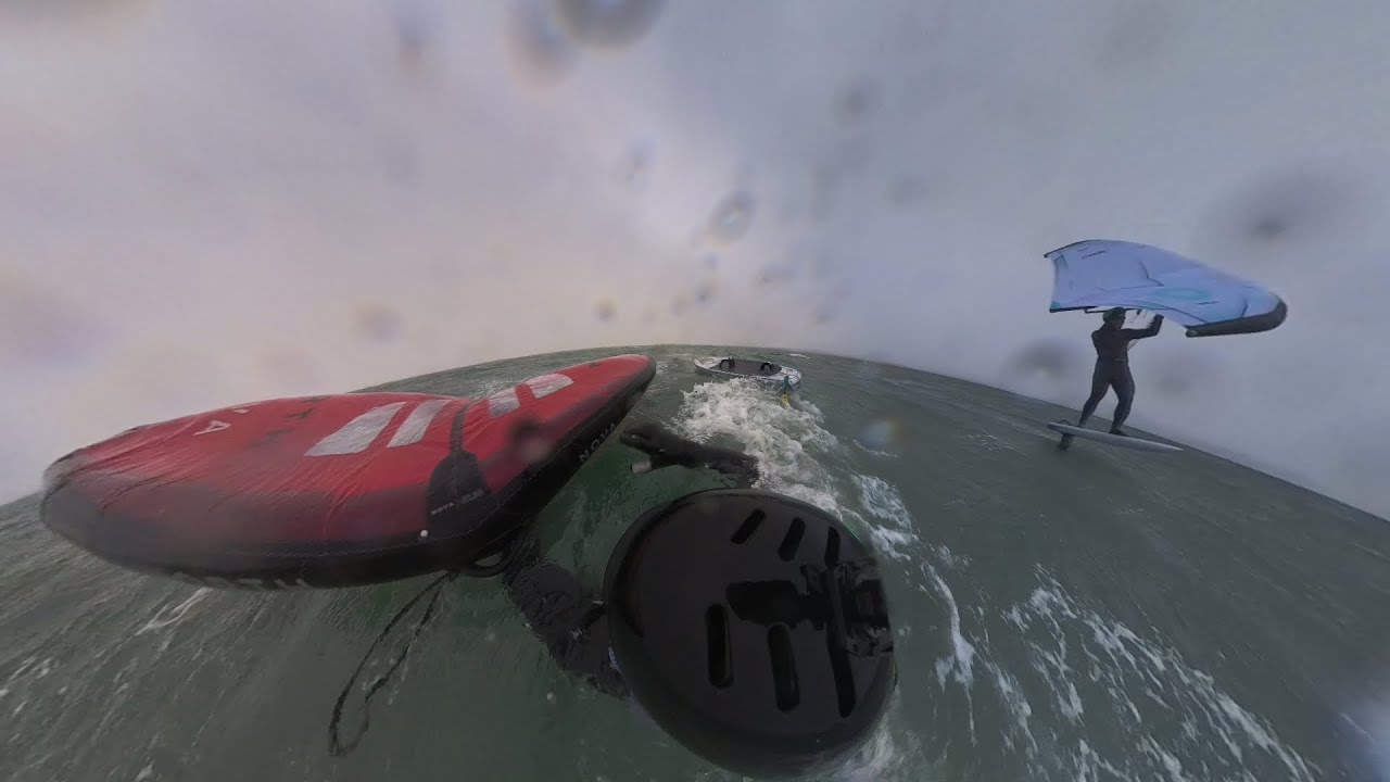 Winter Wingfoil Madness at 1,5°C in Adriatic sea ❄️ with Tom | January 2026