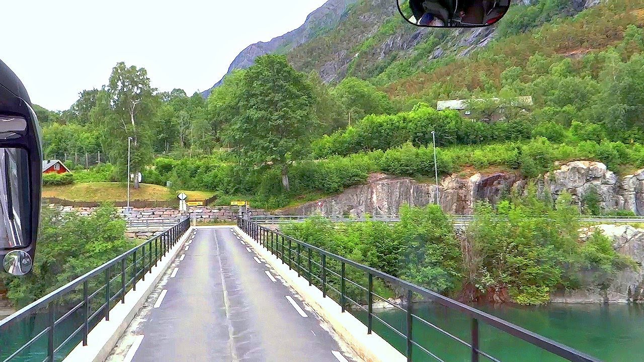 挪威離開Trollstigen Camping來到63號景觀公路終點 Landscape road 63 (Norway)